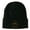 Black, variant on Gingerbread Man Embroidered Long Beanie - Green OSFM