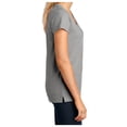 thumbnail image 3 of Yellow Rooster Women's Short Sleeve V-Neck Re-T-Shirts Heathered Navy 4XL, 3 of 6