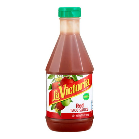 La Victoria Red Taco Sauce Mild, 15 Ounce (Best Tacos In Victoria)