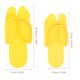 thumbnail image 2 of WORGEOUS 4 pares de zapatillas de salón, zapatillas desechables para invitados, zapatillas de hotel, zapatillas de pedicura, 2 of 7