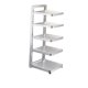 thumbnail image 5 of Pot Pan Rack Organizador de cocina Organizador de espacio de ahorro de espacio de estante ajustable Pots y organizador de sartenes para encimera en el 5 niveles, 5 of 8