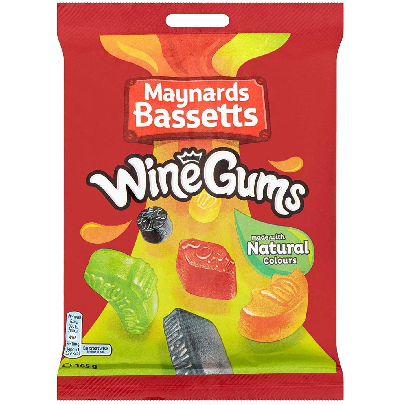 Maynards Bassetts Wine Gums £1 Sweets Bag (165g x 3) 