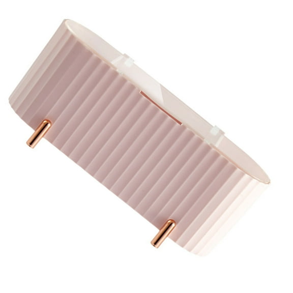 Hytrove Makeup Box Pink 1Pack 8.5x3.7in