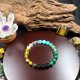 thumbnail image 5 of Citrino Malaquita Ojo de Tigre Piedra Pulsera ，Elastic Pulseras de cuentas para las mujeres Hombres Pulseras hechas a mano Strand Accesorios Joyería para Mujeres Hombres, 5 of 6