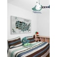 thumbnail image 5 of Marmont Hill Animals Map Canvas Wall Art, 5 of 7