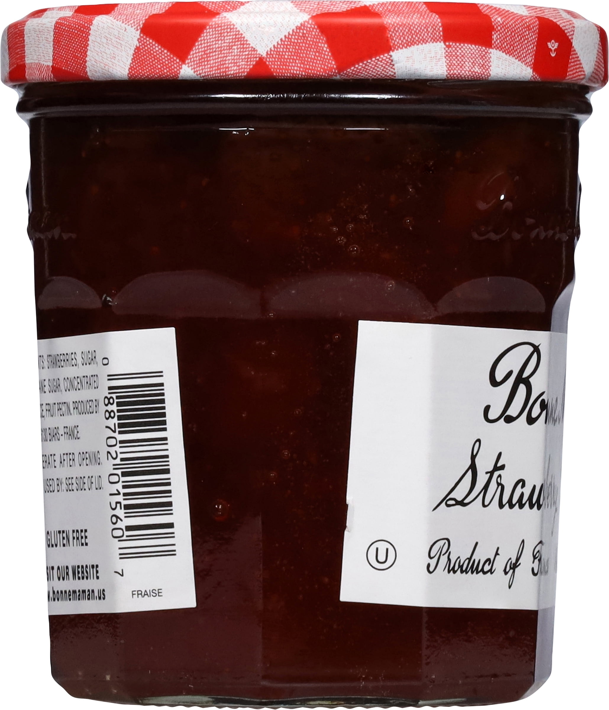 (6 pack) Bonne Maman Strawberry Preserves 13 oz