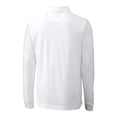 thumbnail image 3 of Men's-Cutter & Buck  White Portland Timbers Advantage Eco Tri-Blend Pique Long Sleeve Polo, 3 of 3