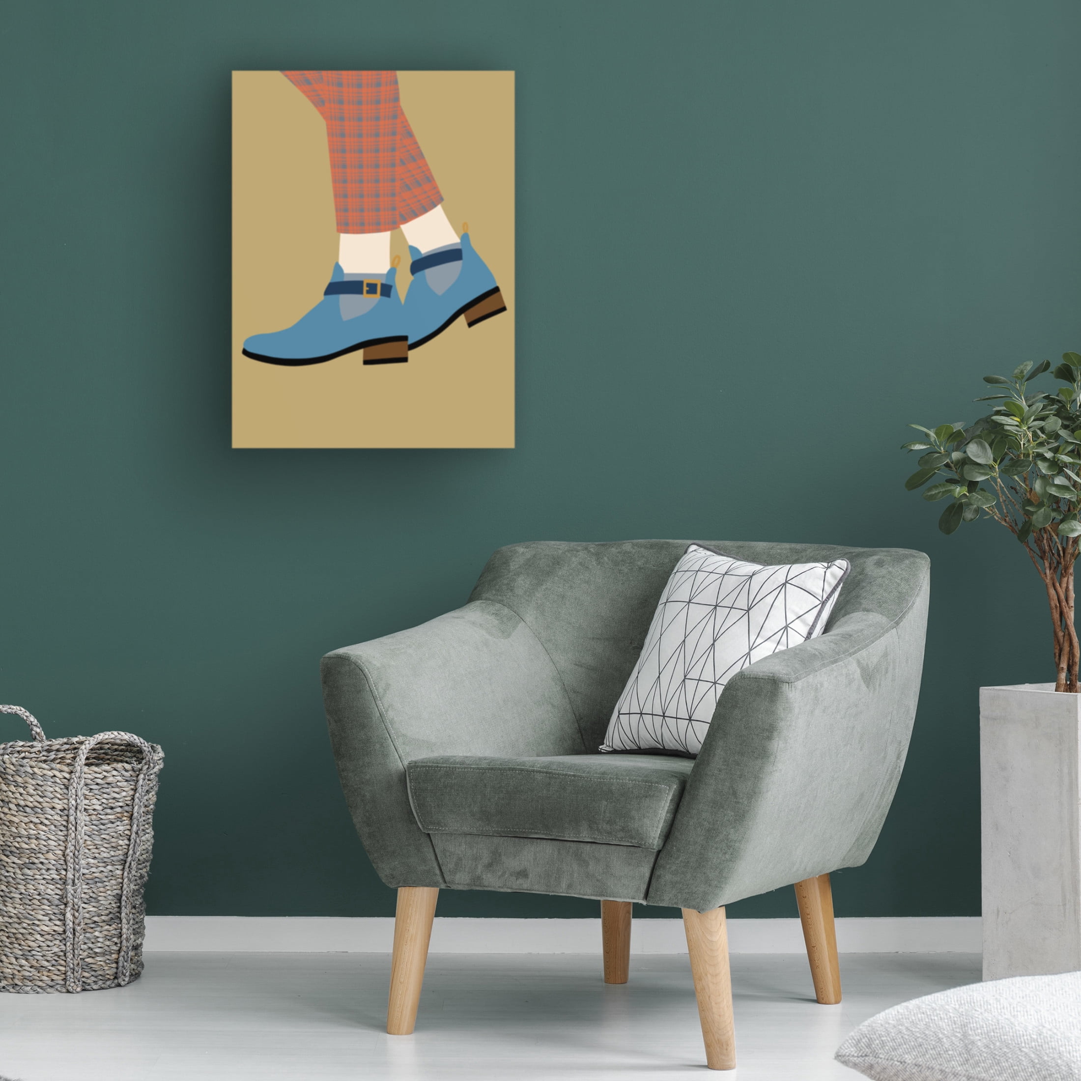 Trademark Fine Art Regina Moore Shoe Love IV Canvas Wall Art