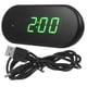 thumbnail image 4 of 1pc LED Digital Reloj de despertador Reloj de escritorio LED Luminoso Reloj de alarma con cable, 4 of 5