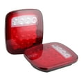 thumbnail image 4 of 2 luces traseras LED, luces de freno traseras, ajuste inverso para Jeep Wrangler CJ 76-06 Jadeshay A, 4 of 8