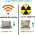 thumbnail image 6 of Tizuqe Anti Router Cover Radiation Shielding Fabric Healthy Homes Essential, 6 of 7
