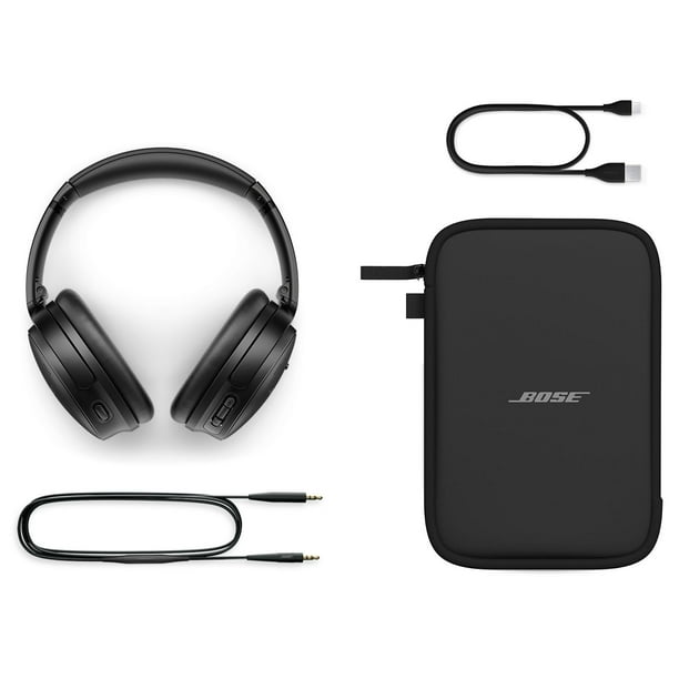 匿名配送 Bose QuietConfort45 Headphones ブラック Bose QuietComfort Wireless Noise Cancelling Over-Ear