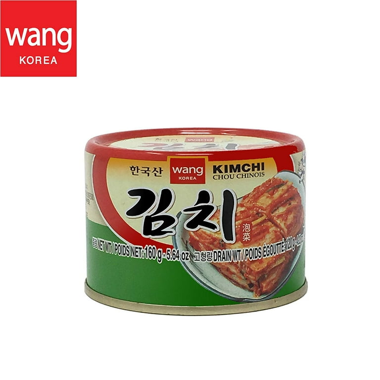 Wang Korean Canned Kimchi, 5.64 Ounce, Pack of 12 - Walmart.com