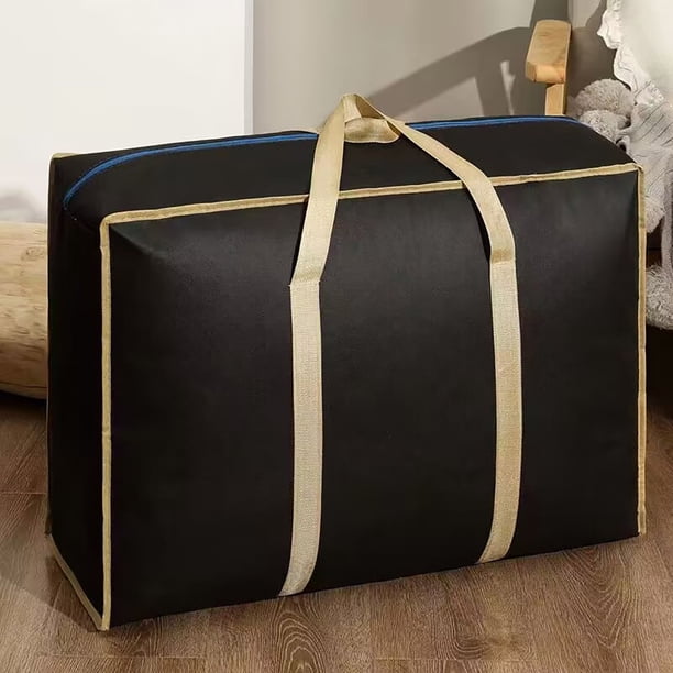 Bolsas Grandes para Mudanza y Almacenamiento | Organizador de Equipaje de Tela Hilada Extra Grande para Dormitorio, Ropa de Cama, Ropa, Juguetes | Bolsa Reutilizable Resistente con Asas