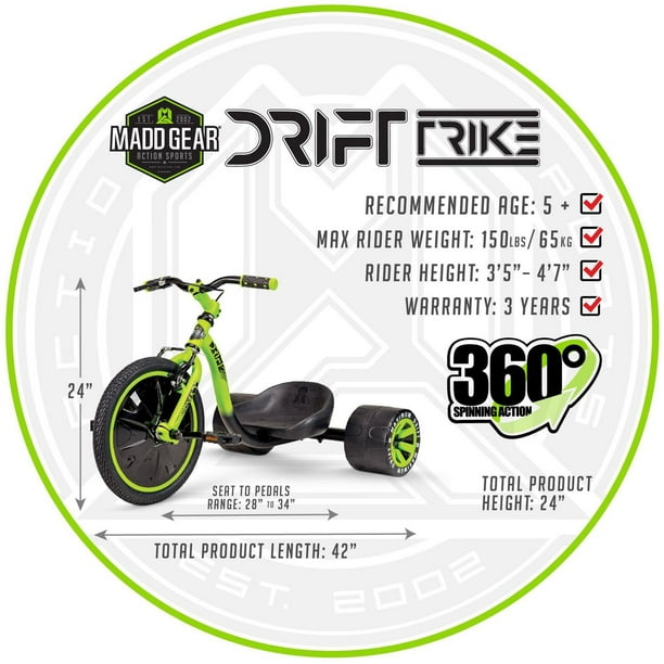 ち*こ様 ドリフトトライク Madd Gear Drift Trike Madd Gear