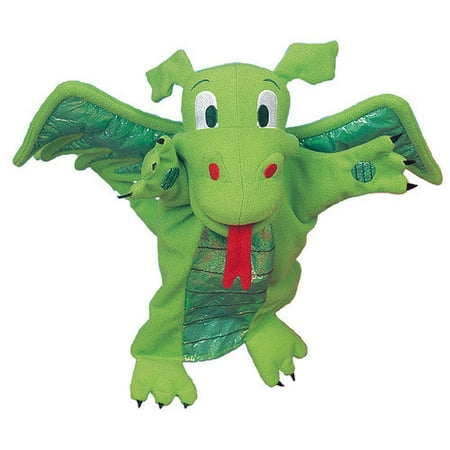 The Original Toy Company Tellatale Puppet Green Dragon