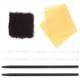 thumbnail image 2 of 2 juegos de material completo para experimentos de física con varillas acrílicas y varillas de goma, tela y piel sintética para experimentos de electricidad electrostática y fricción., 2 of 7