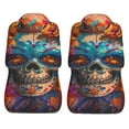 thumbnail image 4 of Haiem Colorful Floral Skull A Printed Car Seat Covers Set of 2, Universal Fit Car Seat Covers,Protective Seat Covers,Comfortable Car Seat Covers, Easy Installation Seat Covers, 4 of 9