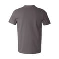 thumbnail image 3 of Softstyle V-Neck T-Shirt, M, Charcoal, 3 of 3