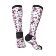 thumbnail image 4 of Balery Rose Flowers Printed Novelty Socks Men's Women's Crew Socks Sports Socks Knee High Socks Cotton Socks Quirky and Cool Socks, 4 of 9