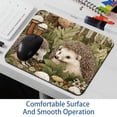 thumbnail image 6 of Hedgehog Printed Gaming Mousepad Desk Pad, Square 8.3x9.8 Inch Non-Slip Rubber Bottom Mouse Mat for Office and Gaming, 6 of 6