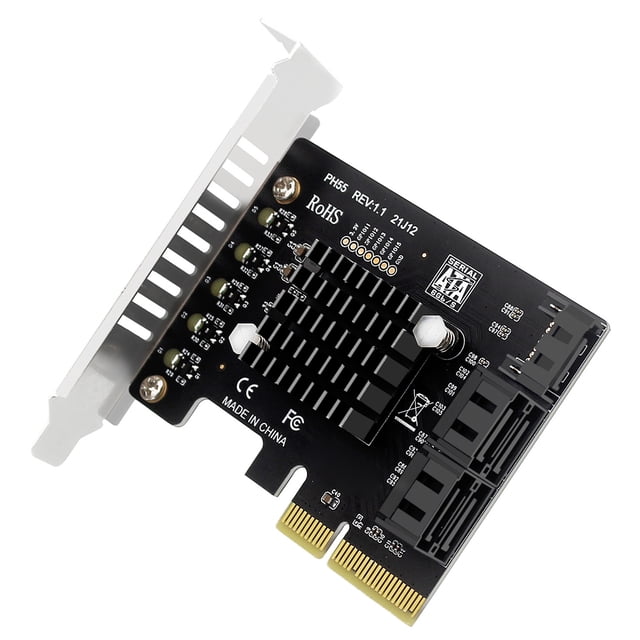 Tarjeta controladora PCI-E SATA 3,0, Chip Jmb585, compatible con recorte en cascada para PC de escritorio