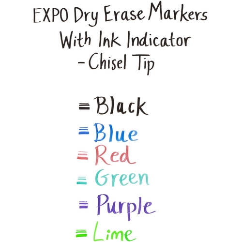 Expo Dry Erase Markers with Ink Indicator: My New Favorite Marker