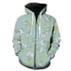 thumbnail image 1 of Sudadera con capucha y cremallera para hombre, diseño de flores de magnolia, informal, unisex, divertida, con estampado 3D, gran oferta de 2024, para adolescentes, primavera, genial., 1 of 6