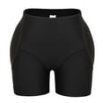 thumbnail image 2 of BOOMILK Shapewear Underwear for Women Waist Hip Enhancer Pads Control Panties Firm Thigh Slimmer Padded Black, 2 of 7