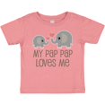 thumbnail image 3 of Inktastic My Pap Pap Grandpa Loves Me Boys or Girls Baby T-Shirt, 3 of 5