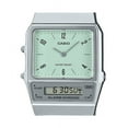 thumbnail image 3 of Casio Reloj Unisex Vintage Analógico Digital de Doble Horario, Pulsera de Acero Inoxidable, Esfera Verde, Cuarzo AQ-800E-3A, 3 of 4
