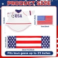 thumbnail image 2 of Disfraz de ganso Afniimyapt de 23" para fanático del fútbol USA, 2 of 7