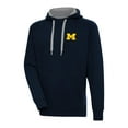 thumbnail image 2 of Men's Antigua Navy Michigan Wolverines Big & Tall Victory Pullover Hoodie, 2 of 3