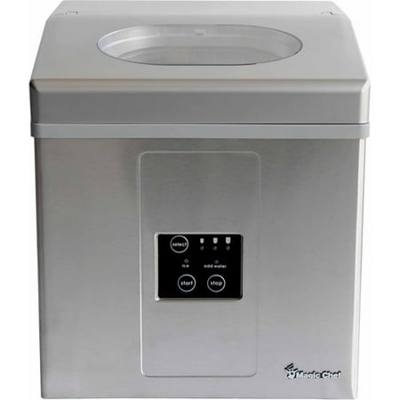 chef magic maker ice portable mini lb stainless steel dialog displays option button additional opens zoom walmart lbs
