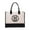 H, variant on Clearance!SDJMa Initial Printed Canvas Tote Bag, Personalized Shoulder Handbag with Inner Zipper Pocket, Open Beach Bag for Vacation, Present Bag for Wedding, Birthday, Holiday