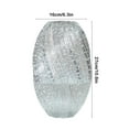 thumbnail image 3 of Jarrón de Cristal Luminoso | Arreglo Floral Hidropónico Moderno y Sencillo | Efecto Fluorescente | 27 X 16 X 16 Cm | 1,6 Kg | Transparente, 3 of 6