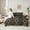 Black, variant on Manfei Bohemian Damask 7-Piece Twin Bedding Sets,Black Golden Bedding Comforter Set,Boho Flower Breathable Sheet Sets,Microfiber Exotic Room Decor,Reversible