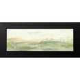 thumbnail image 2 of Goldberger, Jennifer 24x11 Black Modern Framed Museum Art Print Titled - Greenery Horizon Line I, 2 of 5