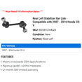 thumbnail image 2 of Rear Left Stabilizer Bar Link - Compatible with 2007 - 2016 Honda CR-V 2008 2009 2010 2011 2012 2013 2014 2015, 2 of 2