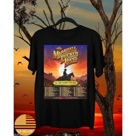 Marshall Tucker Band All Our Friends Tour T Shirt Full Size S-5XL ET1060