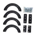 thumbnail image 1 of koolsoo 302565MA 327072MA Rubber Paddle Set Black Repair Parts Accessory Snow Blower, 1 of 9
