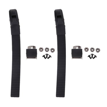 Skates Strap   Clip Hook Buckle with Mounting Screws Nuts for Roller Inline Skates Replacement Parts, Durable, Lightweight 2pcs