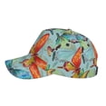 thumbnail image 5 of Disketp Retro Seamless Flying Butterflies Print Baseball Caps For Outdoor Sports Fashion Casual Outdoor Caps Men Women, 5 of 9