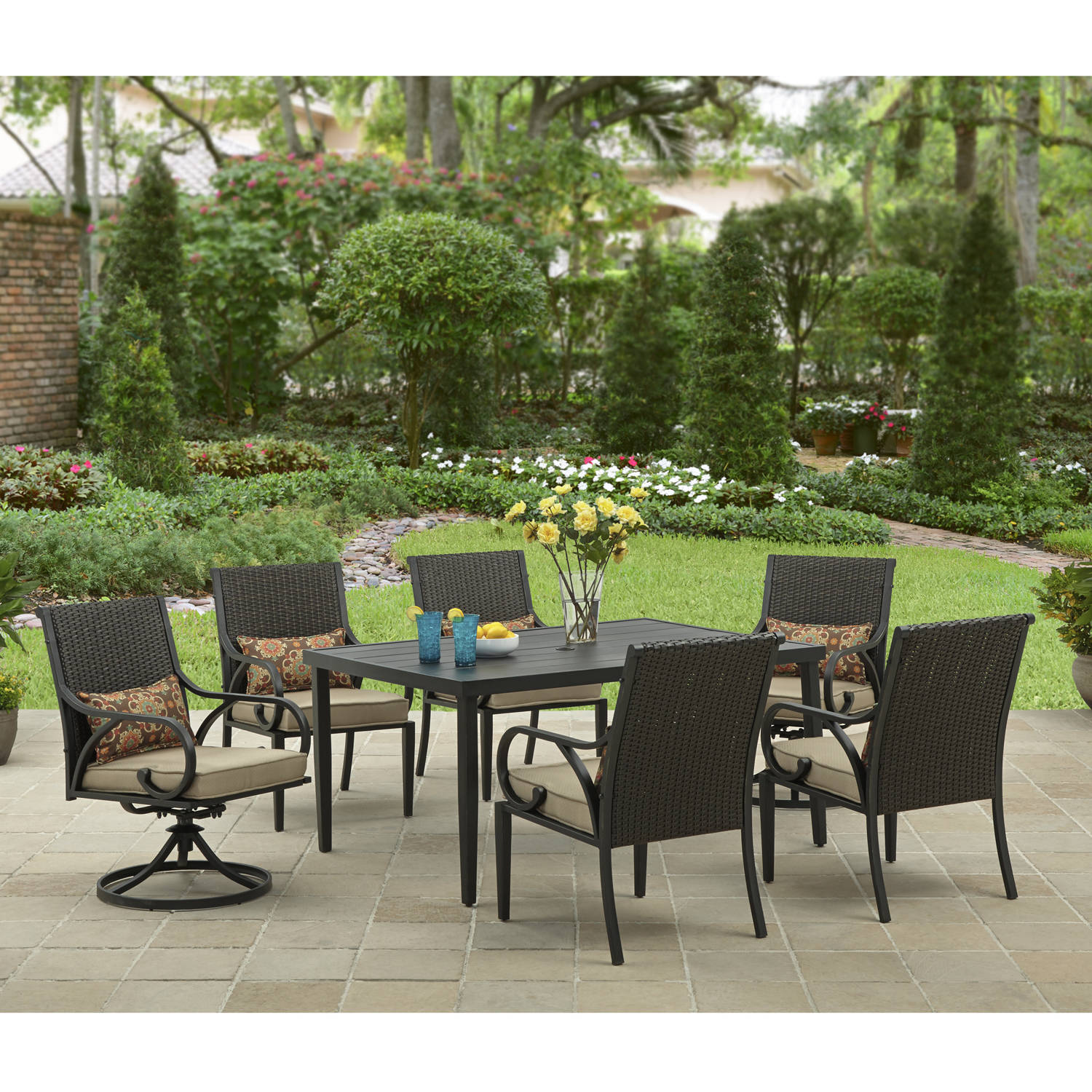 Better Homes and Gardens Layton Ridge Outdoor Dining Chair, Set of 6 - image 2 of 2