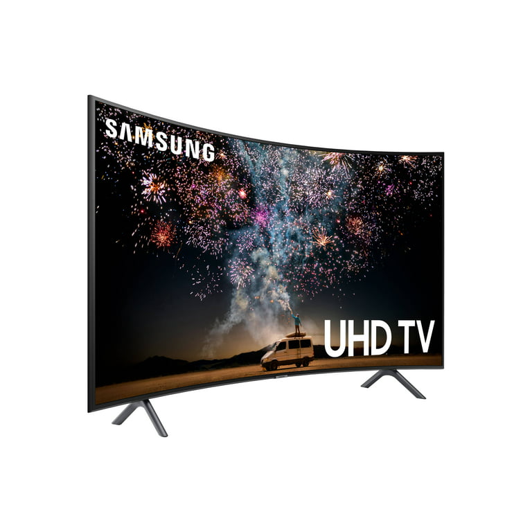 Bliver værre forhandler Bliv sammenfiltret SAMSUNG 55" Class 4K Ultra HD (2160P) HDR Smart LED Curved TV UN55RU7300  (2019 Model) - Walmart.com