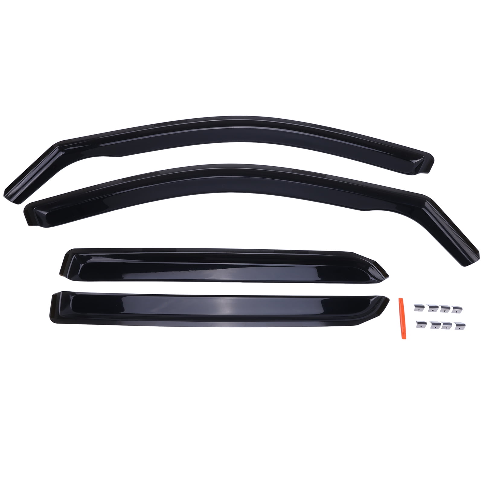4Pcs Wind Deflectors Window Vent Visors Rain Guard Compatible for Dodge Durango 2011-2025 In-Channel Rain Shield Shade Sun Protection Replacement