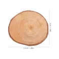 thumbnail image 4 of EeaseMX 1 juego de 40 círculos de madera para decorar bodas, de 3 a 4 cm, hechos a mano., 4 of 8