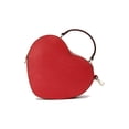 thumbnail image 2 of Kate Spade New York Women's Leather Heart Crossbody Handbag, Candied Cherry, 2 of 2