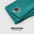 thumbnail image 5 of Deconovo Room Darkening Curtains for Bedroom Thermal Insulated Solid Blackout Curtain for Kitchen 42x45 inch Turquoise Set of 2, 5 of 6
