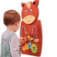 thumbnail image 4 of Learning Advantage Horse Activity Wall Panel - Toddler Activity Center, 4 of 5